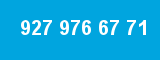 927 976 67 71 927 976 67 71